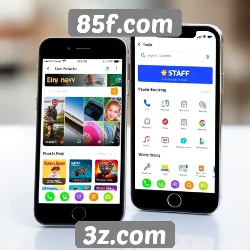 Desempenho de 85f.com em dispositivos móveis é destacado