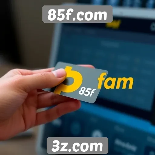 Métodos de pagamento disponíveis no 85f.com